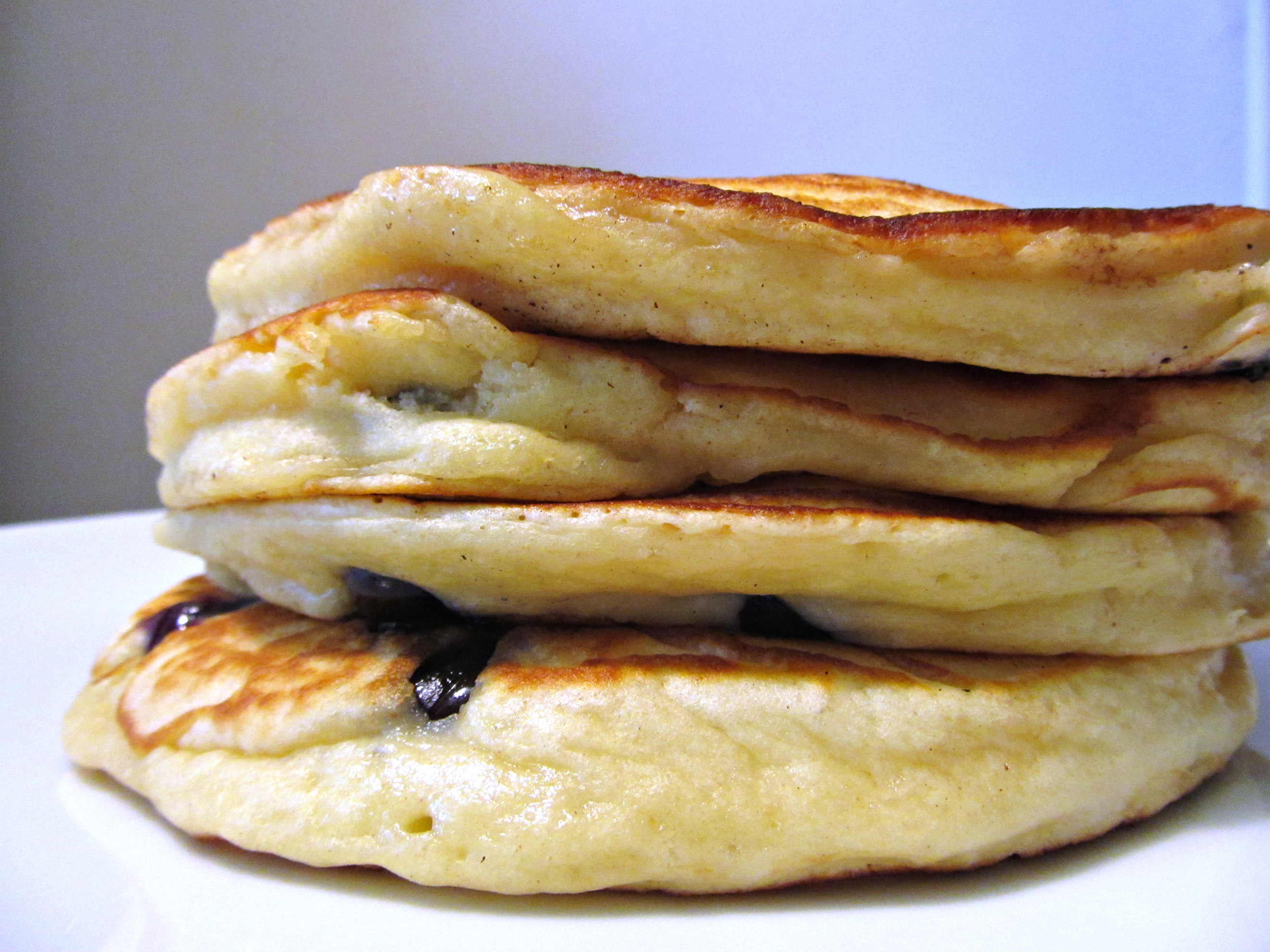 Bb ricotta pancakes stacked