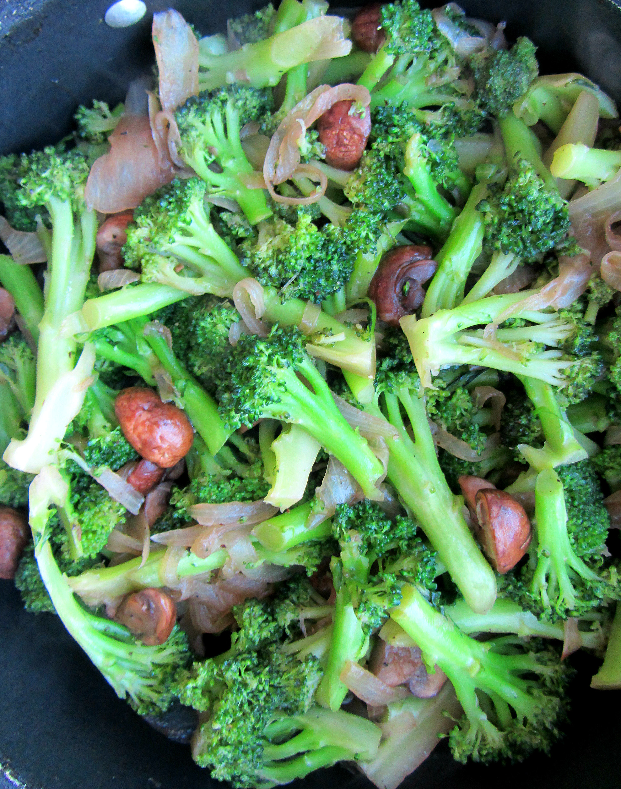 Sautéed Broccoli and Mushroom $